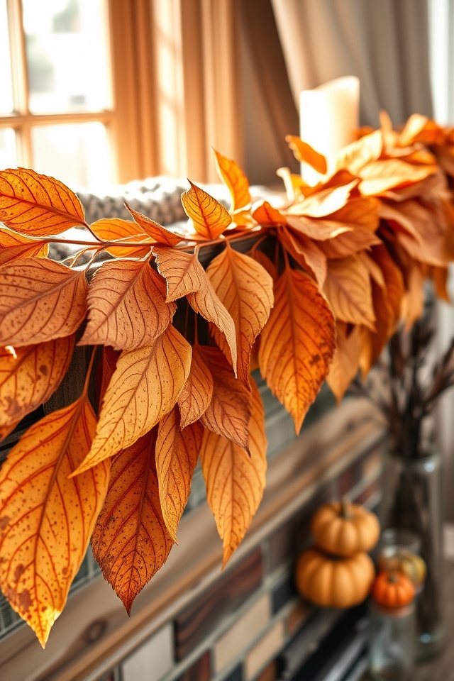 natural seasonal decor accents