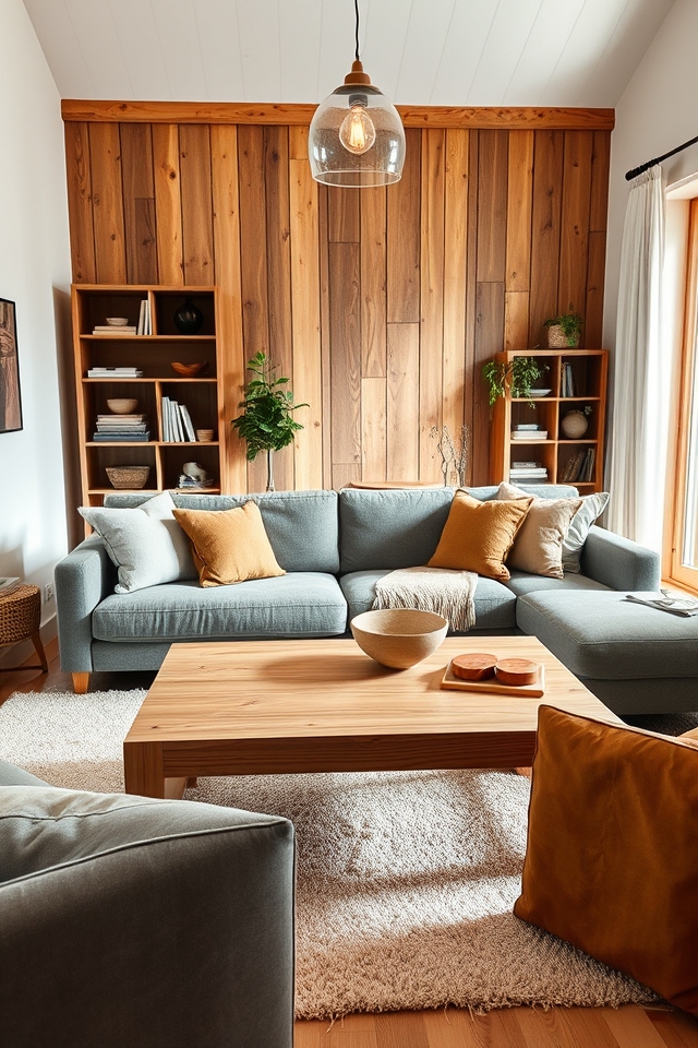 natural wood design elements