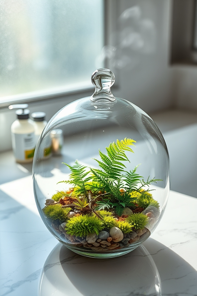 nature inspired bathroom decor