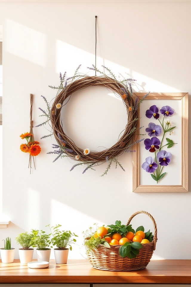 nature inspired kitchen decor techniques