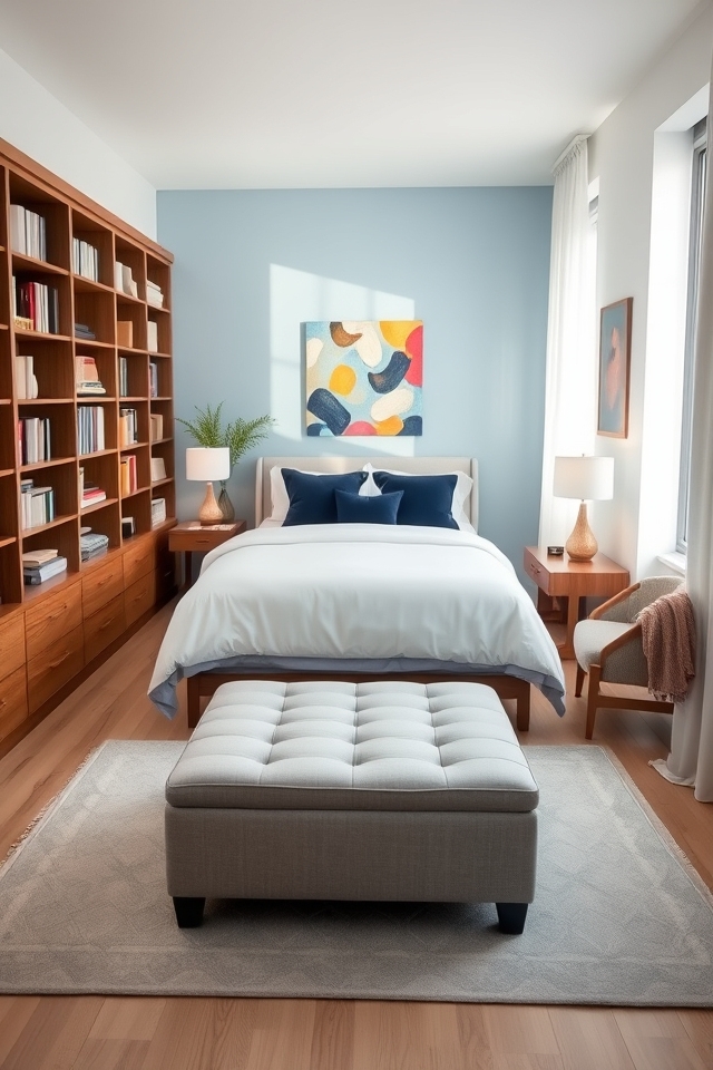optimize long narrow rooms