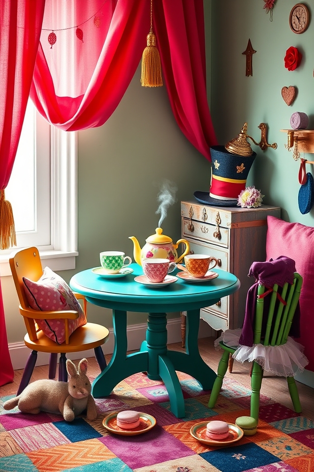 oversized teacups dress up chest