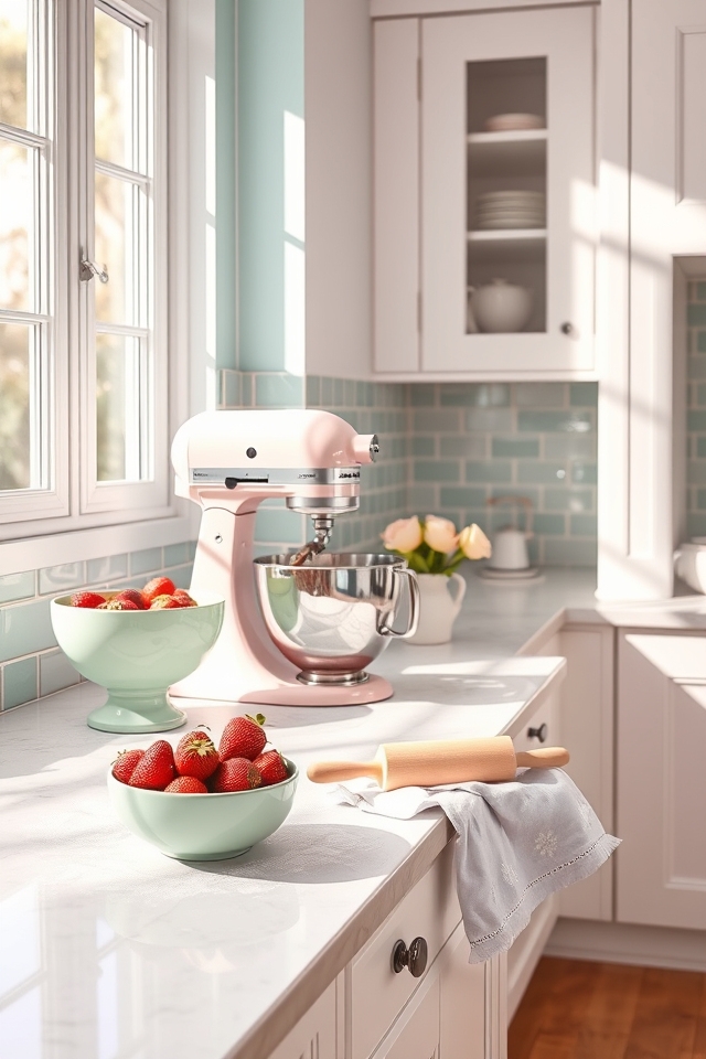 pastel hues creamy vibe