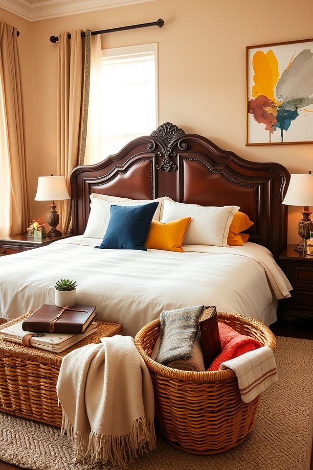 personalized elegant bedroom decor