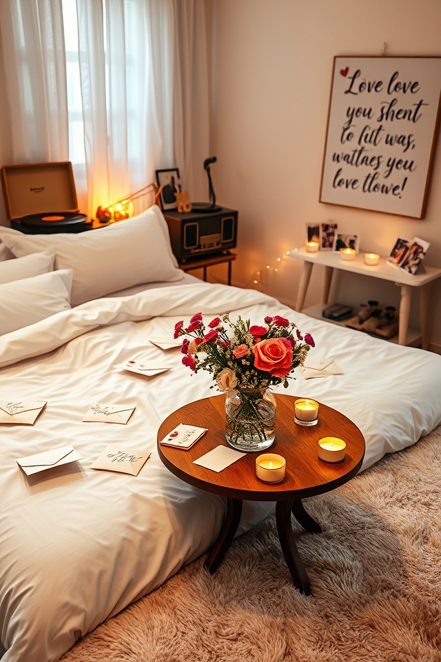 personalized love notes surprise