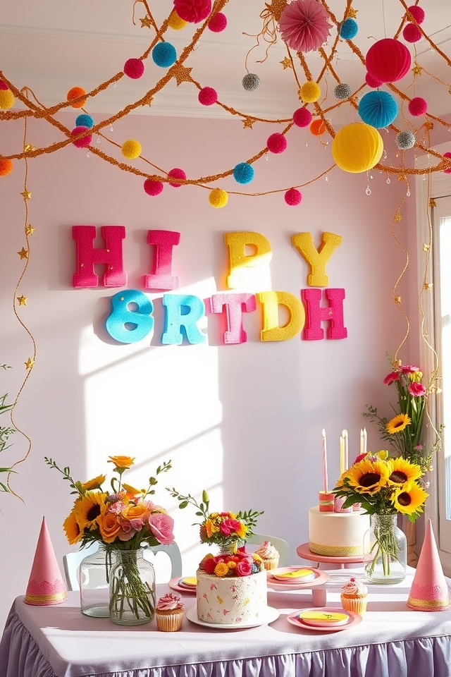 personalized party decorations ideas