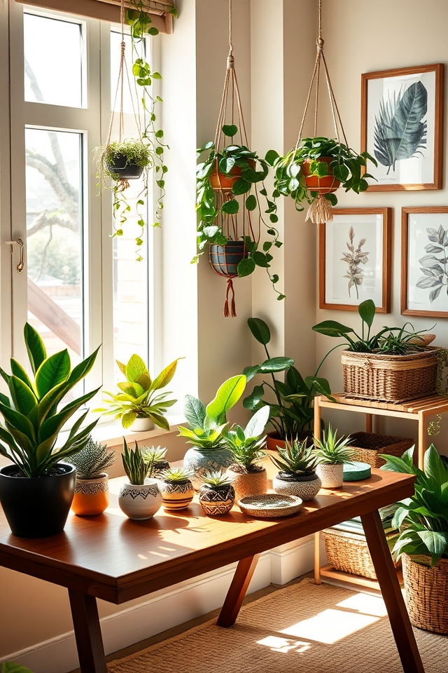 plants enhance student spaces