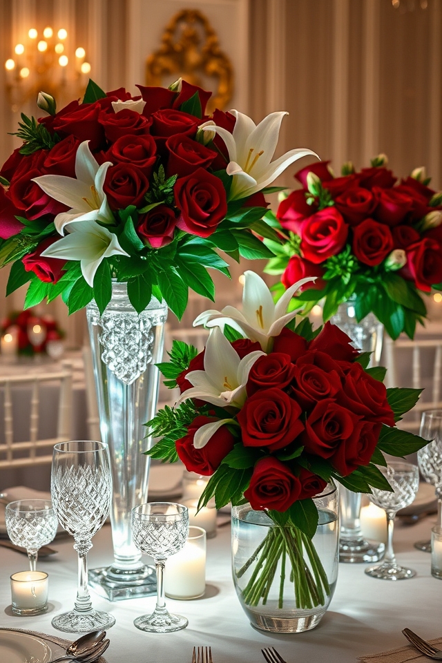 romantic flower arrangement ideas