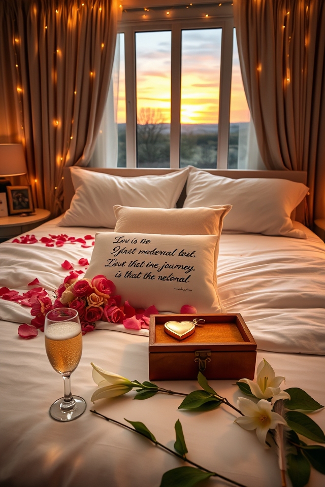 romantic love notes tokens