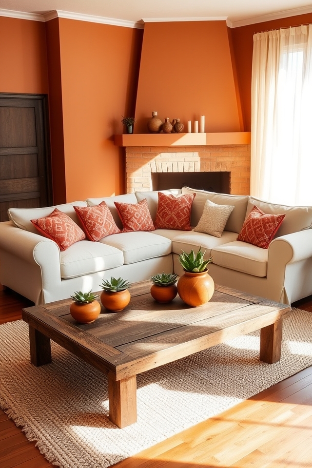 rustic warm color palette