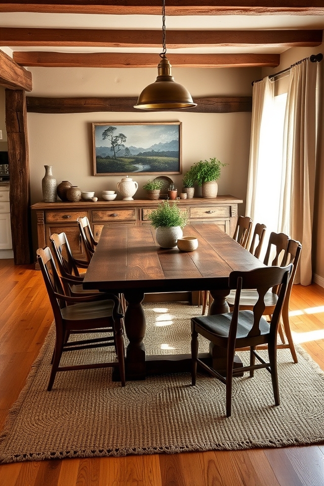 rustic wood finishes strategy