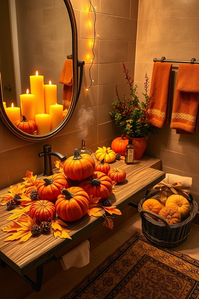 seasonal bathroom decoration ideas