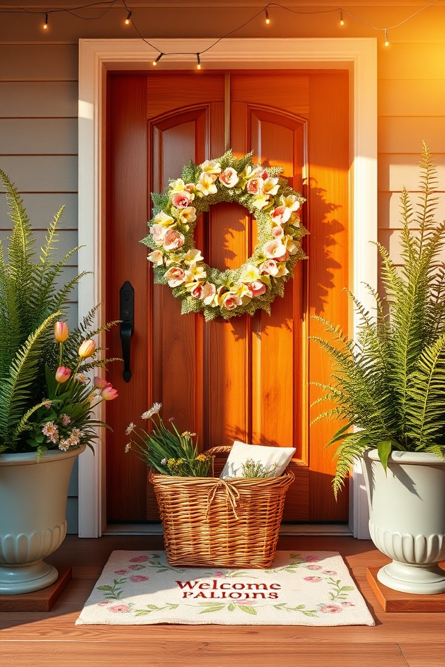 seasonal entrance decor ideas