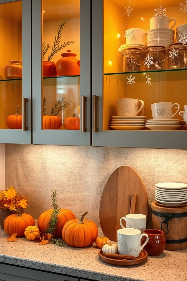 seasonal kitchen display ideas