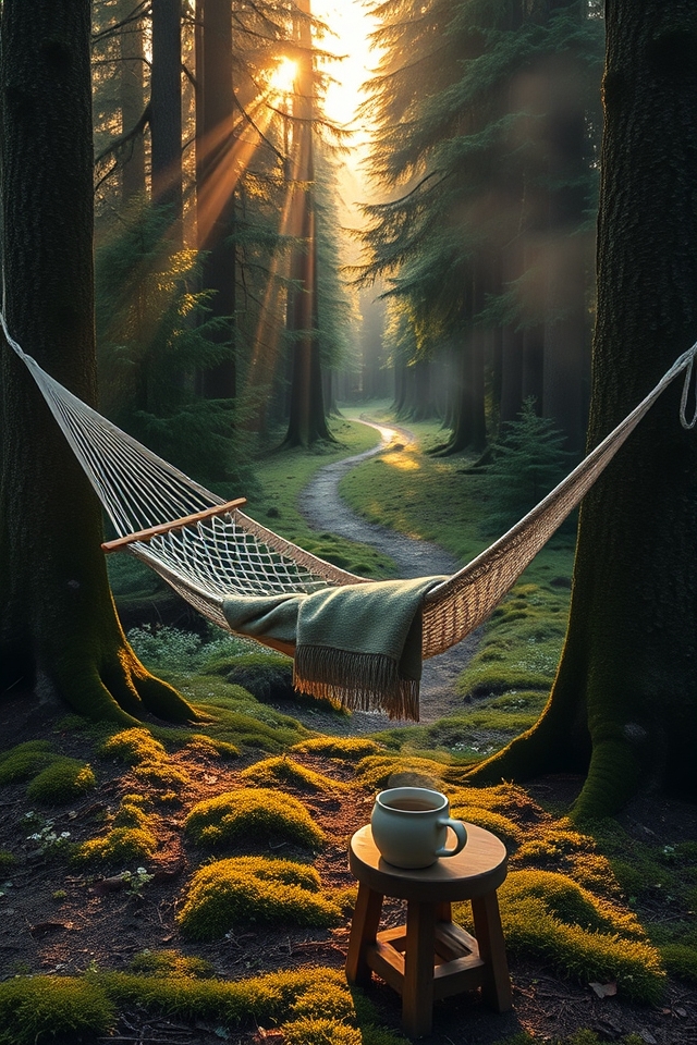 serene oregon forest escape