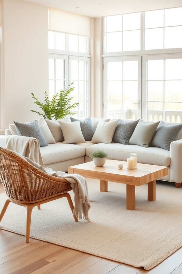serene soft neutral decor