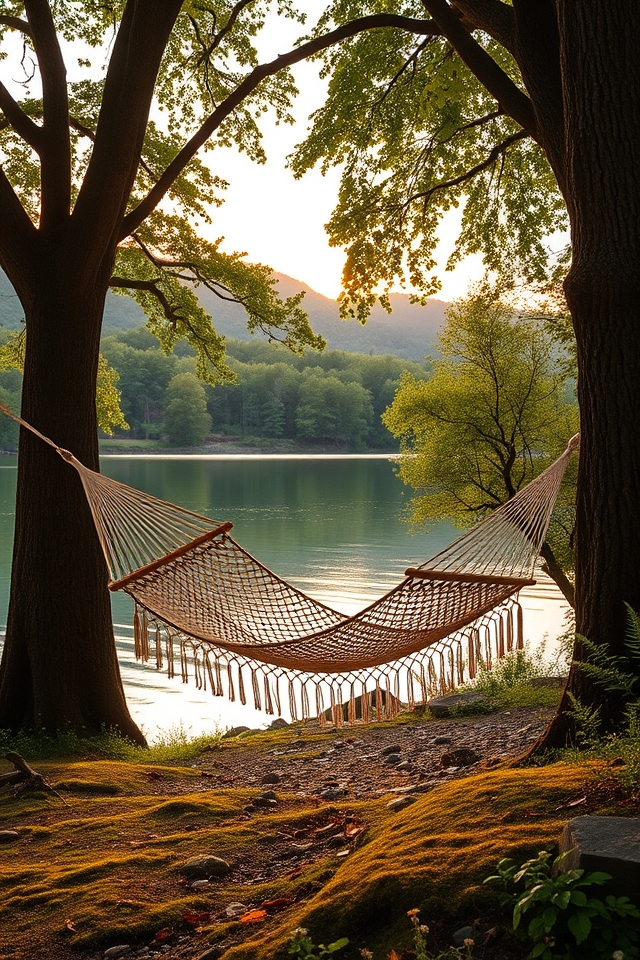 serene tennessee river hammocks