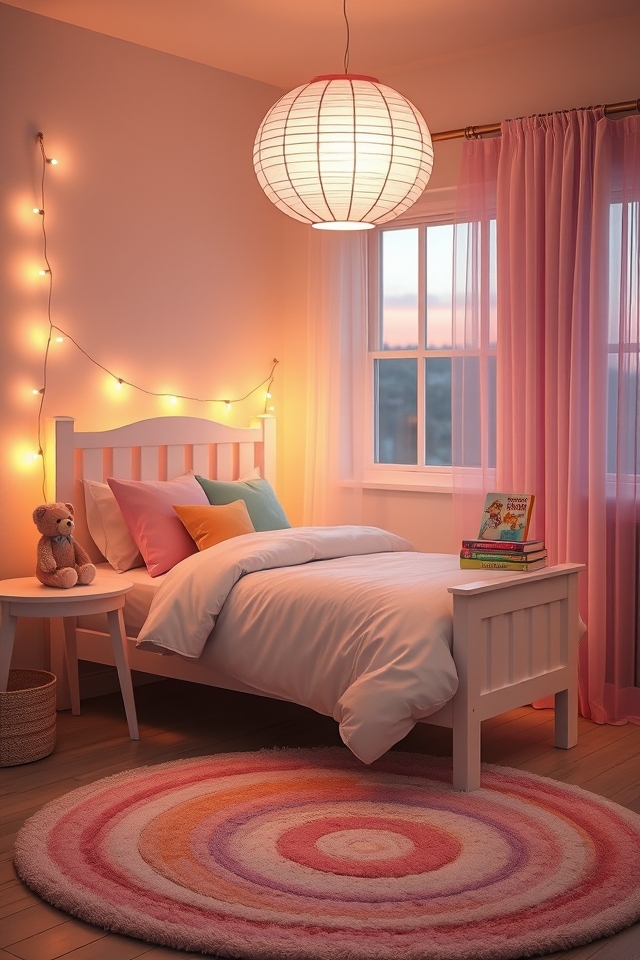 sherbet sunset lighting ideas