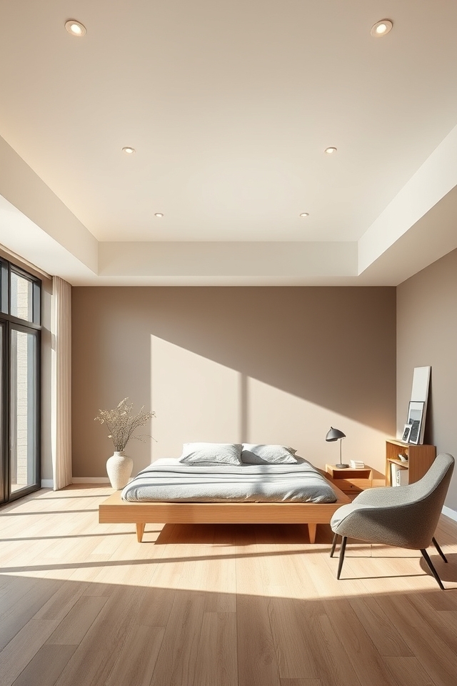 sleek minimalist ceiling designs