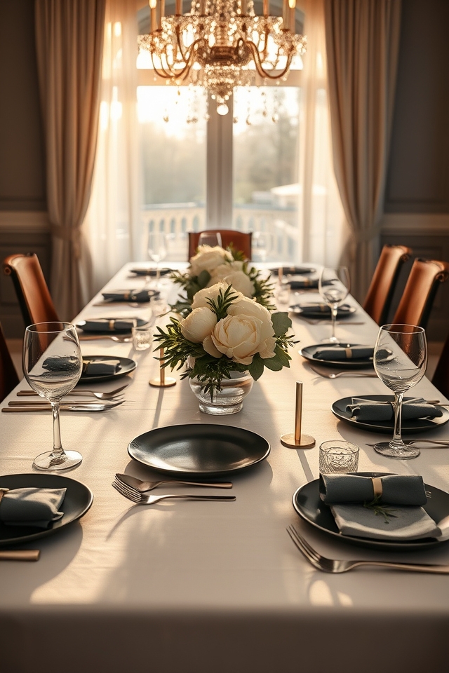 sophisticated table setting essentials