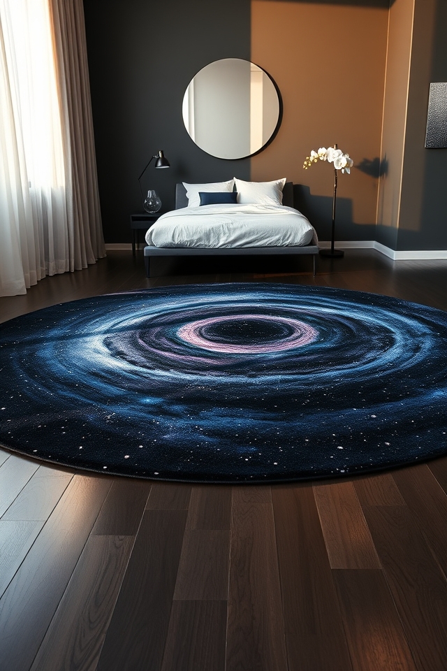 starry night sky rugs