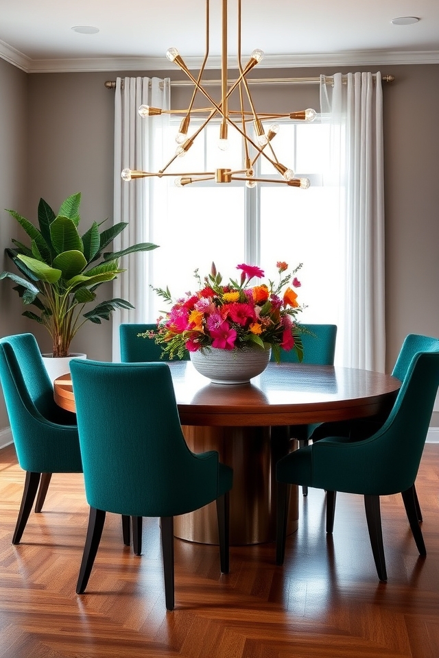 statement piece enhances decor