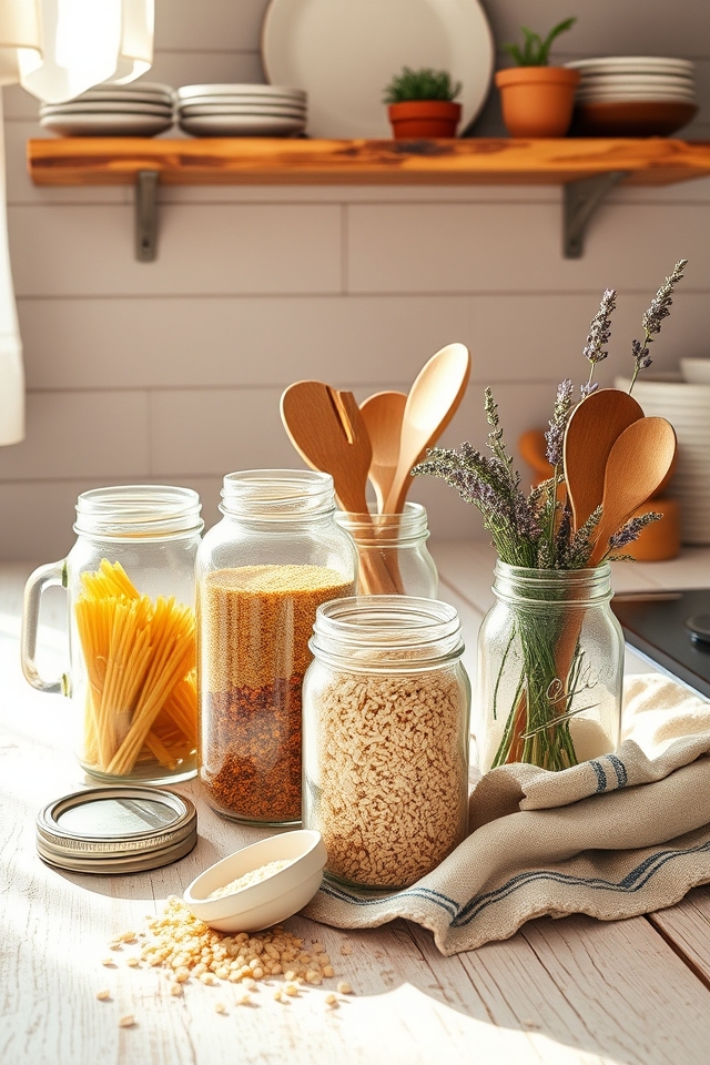 stylish farmhouse mason organization
