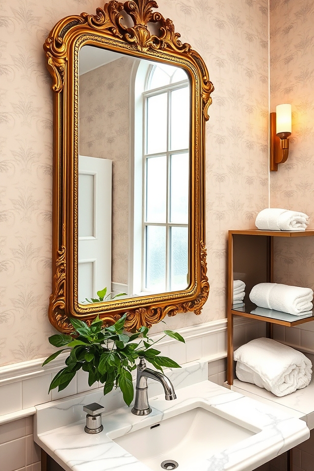 stylish mirrors for salons