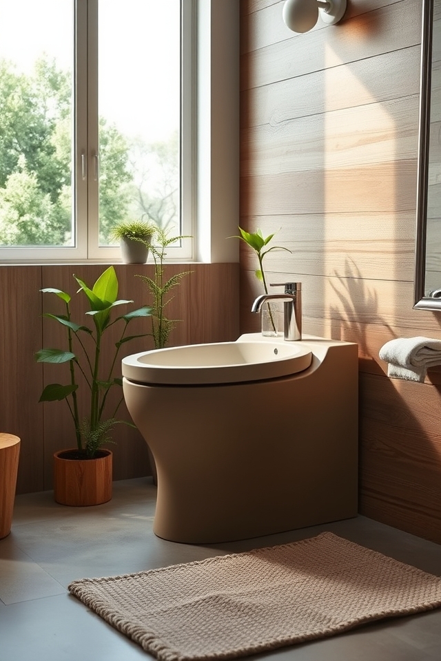 sustainable water saving toilet designs