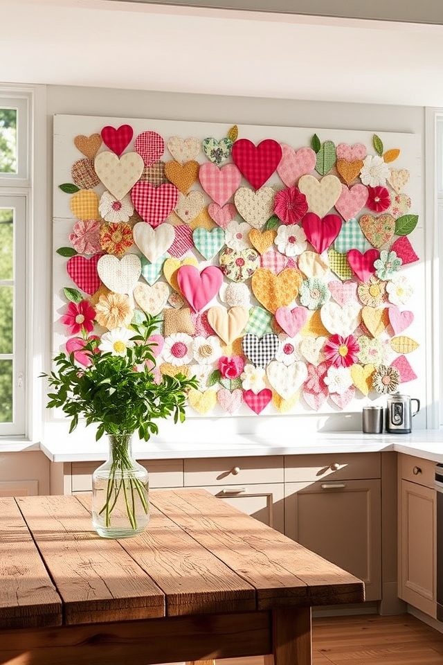 tactile fabric wall art