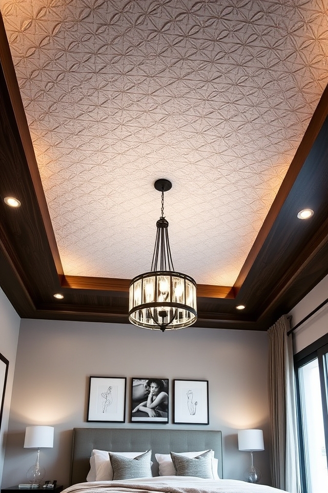 textured ceiling design options
