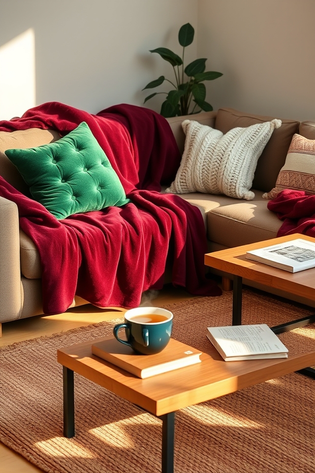 textured fabrics enhance warmth