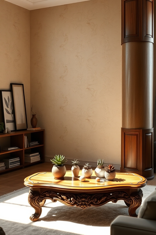 textured wall finishes enhance interiors