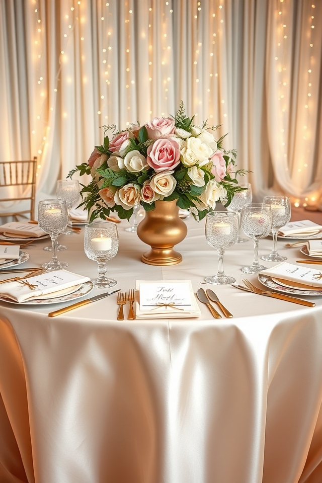 themed table settings enhance ambiance