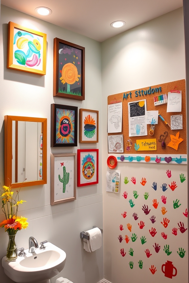transform bathrooms with art