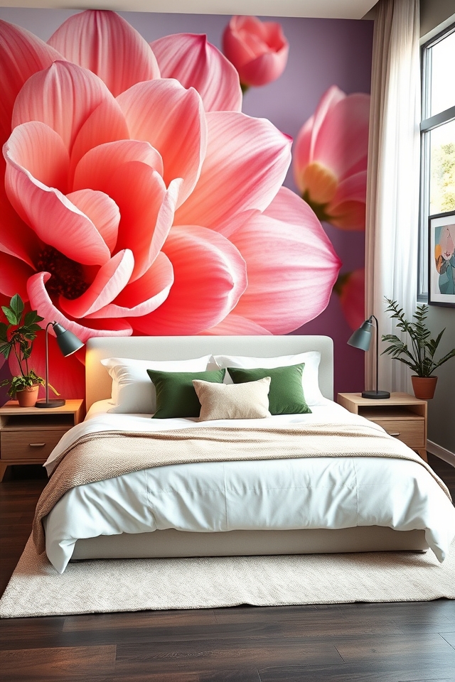 transform bedroom with mural