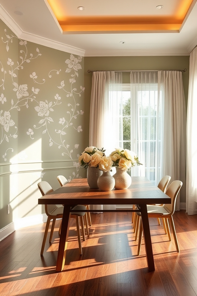 transform walls with stencils