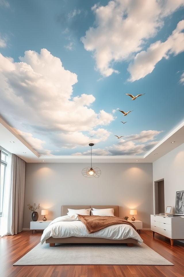 transformative ceiling artistic elements