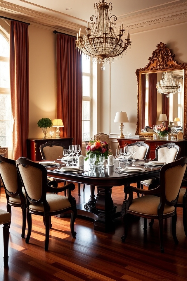transformative dining room mirrors