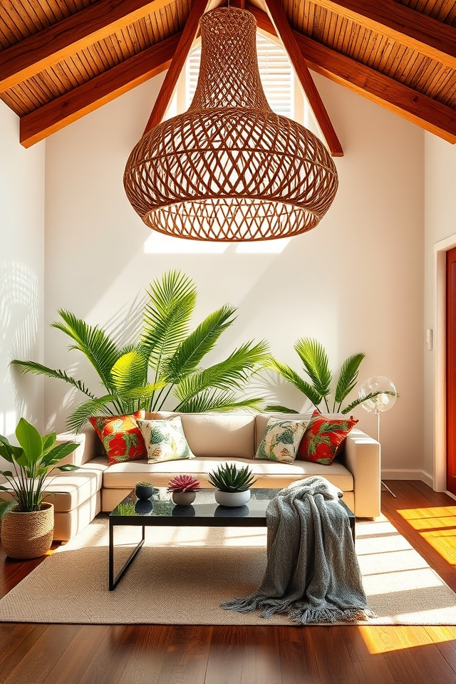 transformative tropical statement lighting