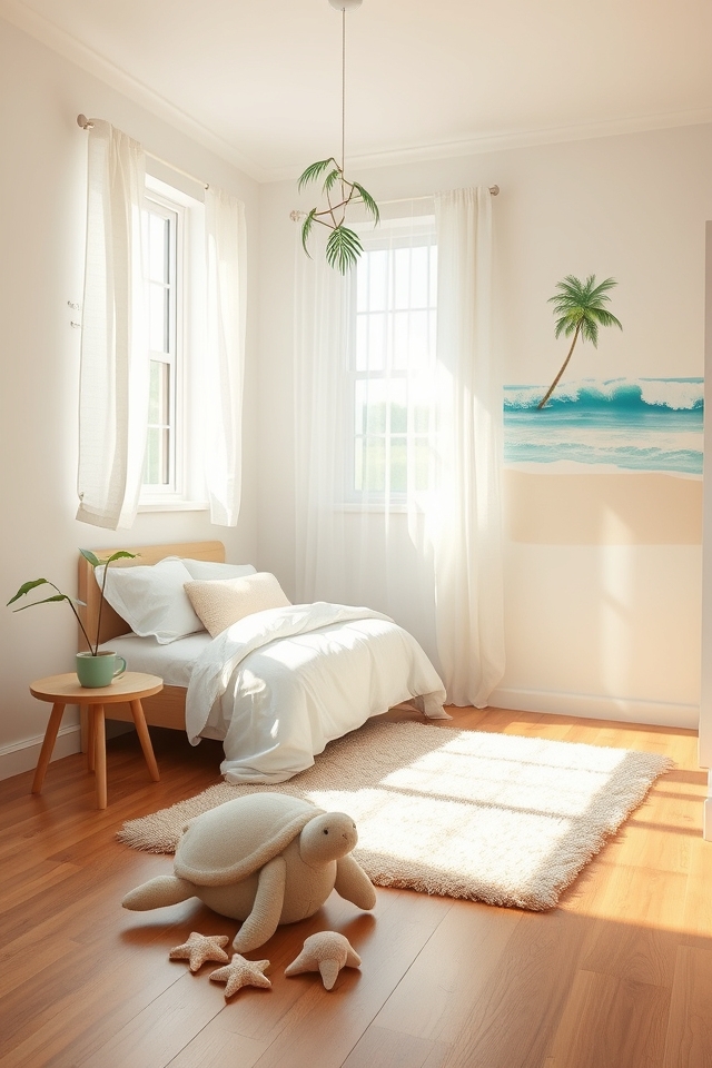 tropical calming coconut paradise