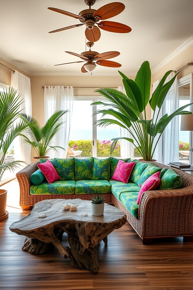 tropical comfortable natural serene