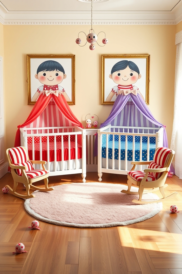 tweedledee tweedledum twin nursery