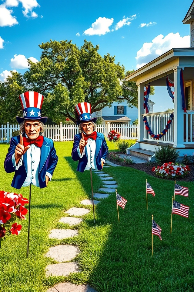 uncle sam yard signs