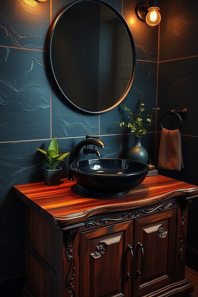unique functional vanity centerpiece