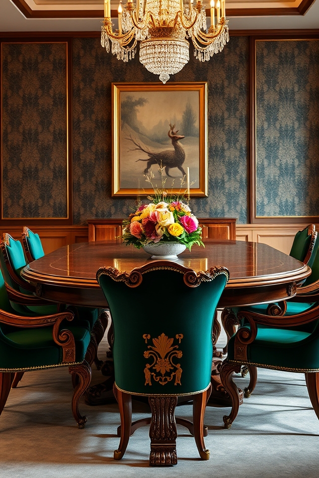 unique luxury dining table