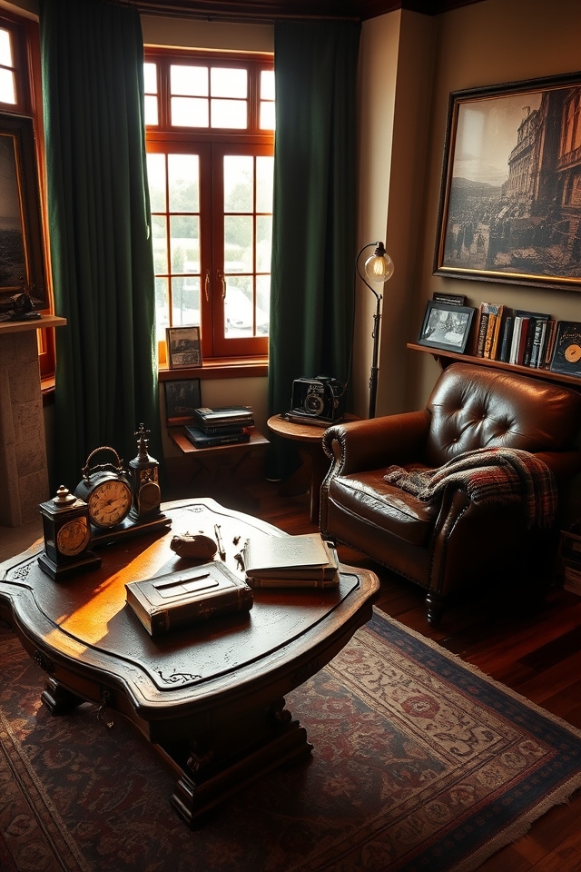 unique vintage decor elements
