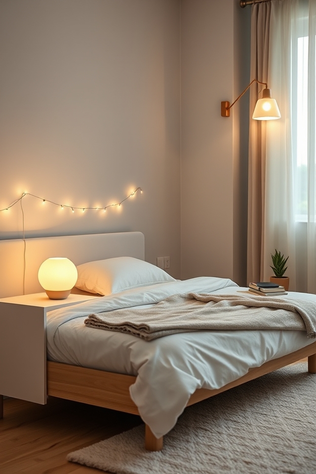 use gentle lighting solutions