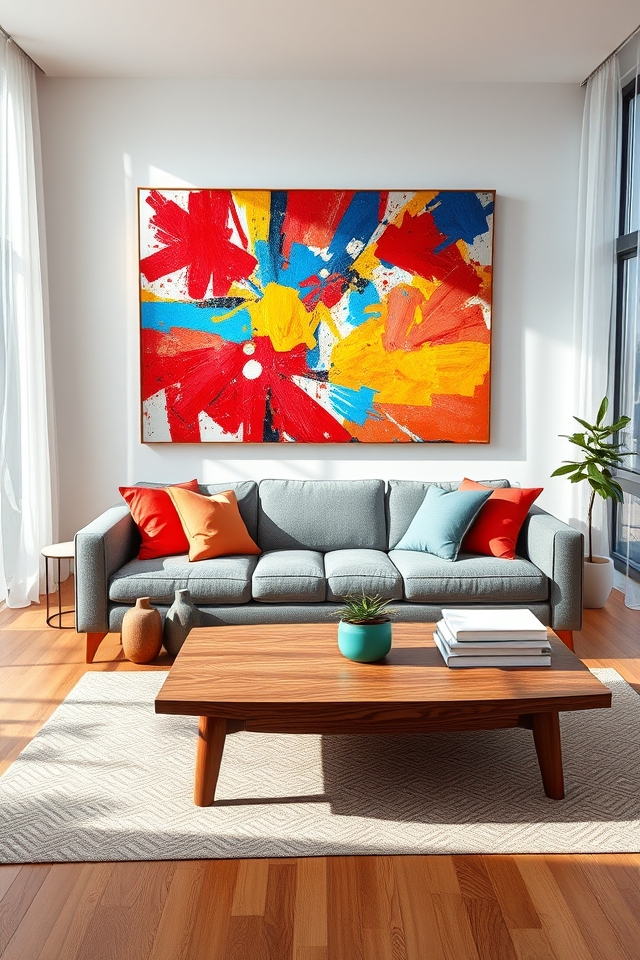 vibrant artwork for ambiance