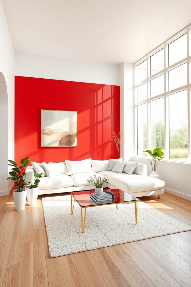 vibrant cherry white contrast